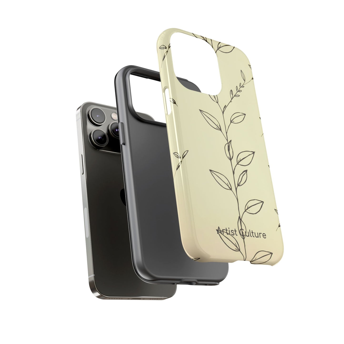 Fine Leaf Protective Tough Phone Case for iPhone®