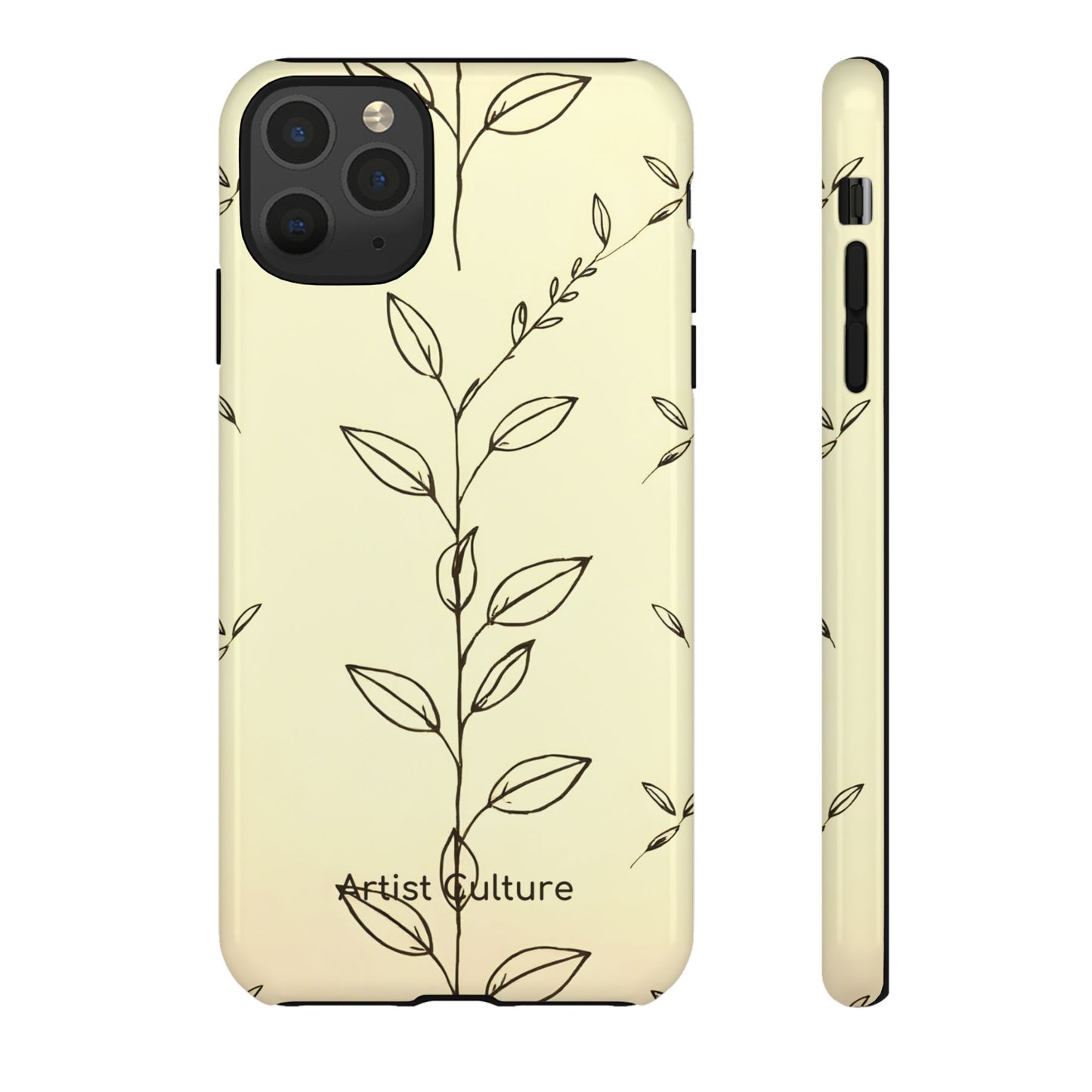 Fine Leaf Protective Tough Phone Case for iPhone®