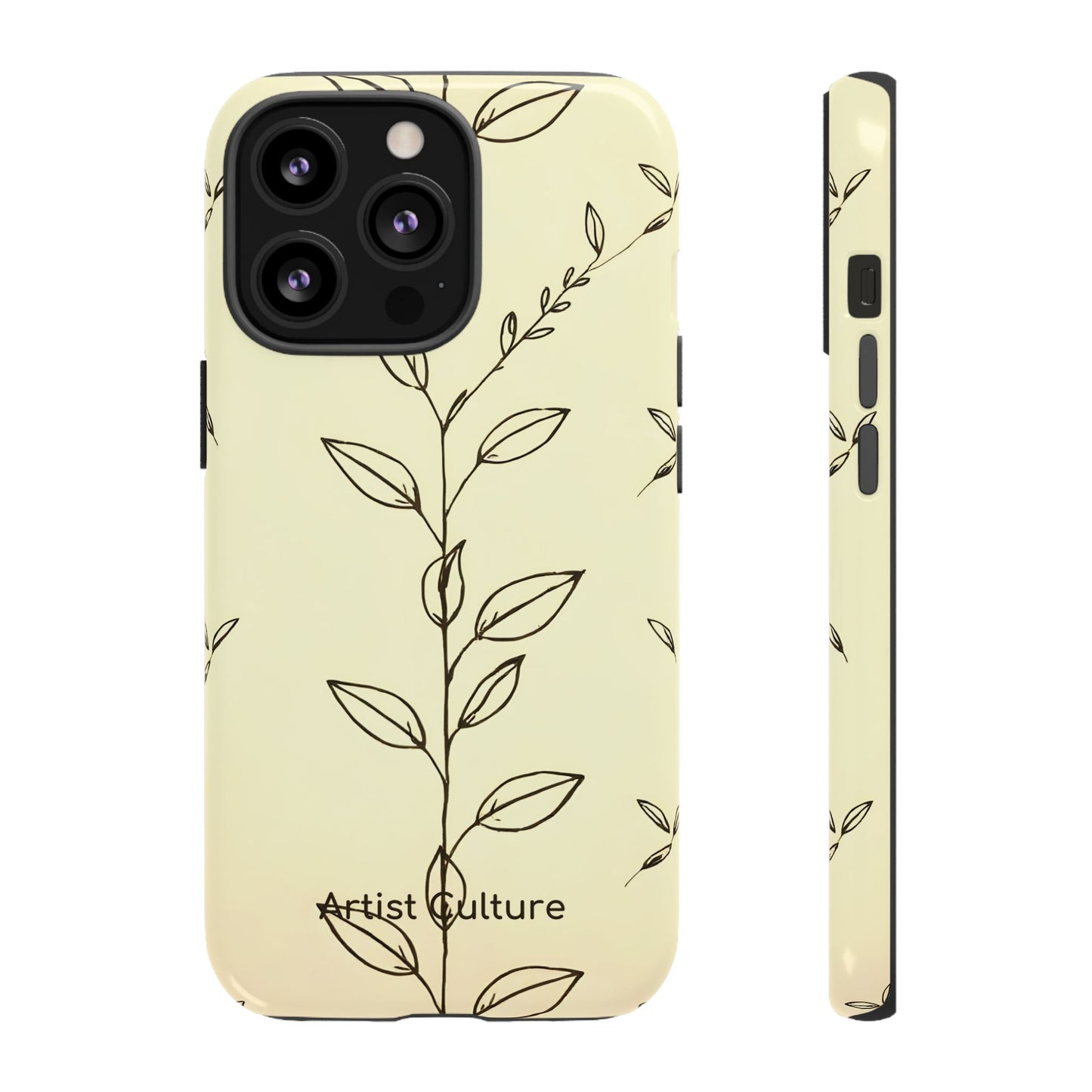 Fine Leaf Protective Tough Phone Case for iPhone®