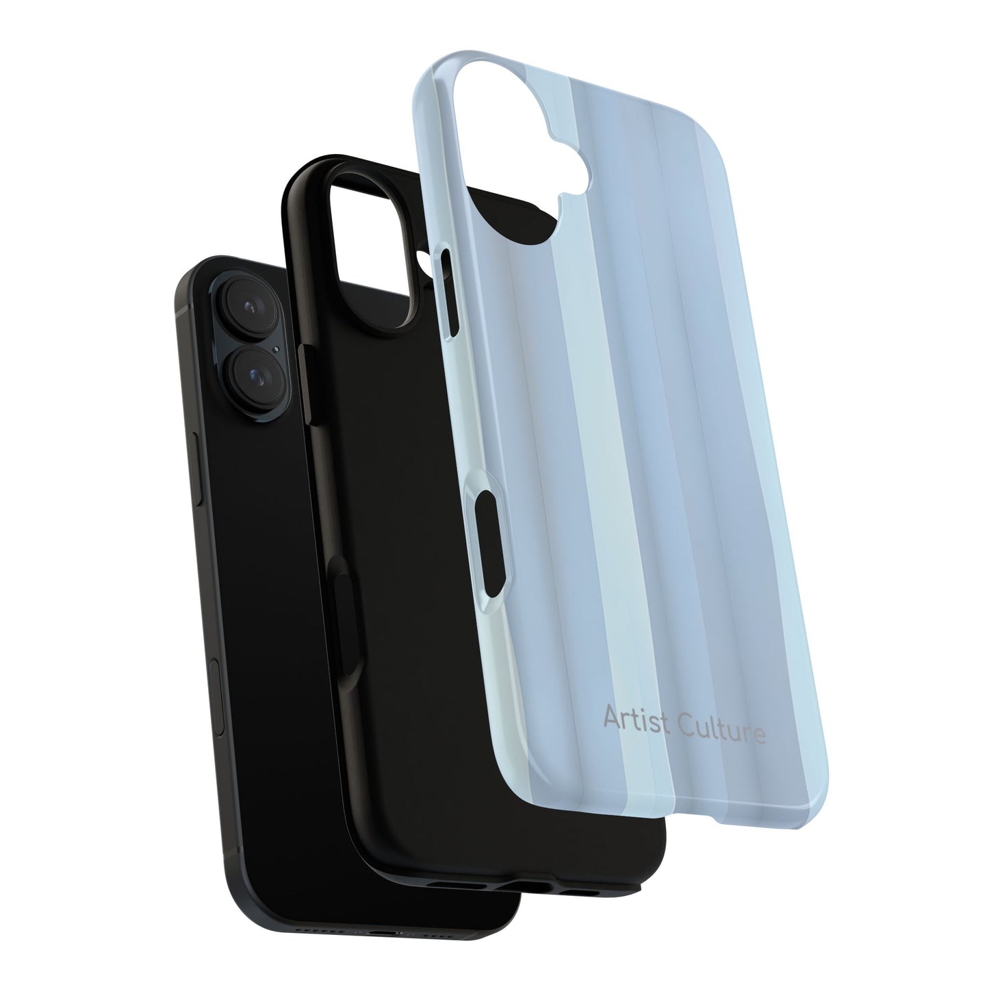 Contrast Blue Protective Tough Phone Case for iPhone®