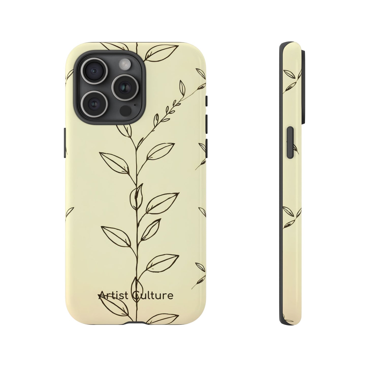 Fine Leaf Protective Tough Phone Case for iPhone®