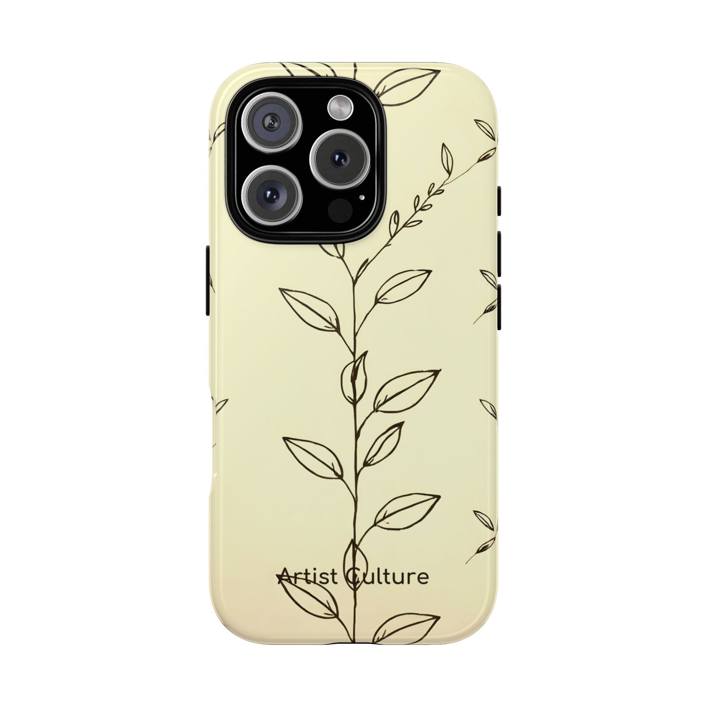 Fine Leaf Protective Tough Phone Case for iPhone®