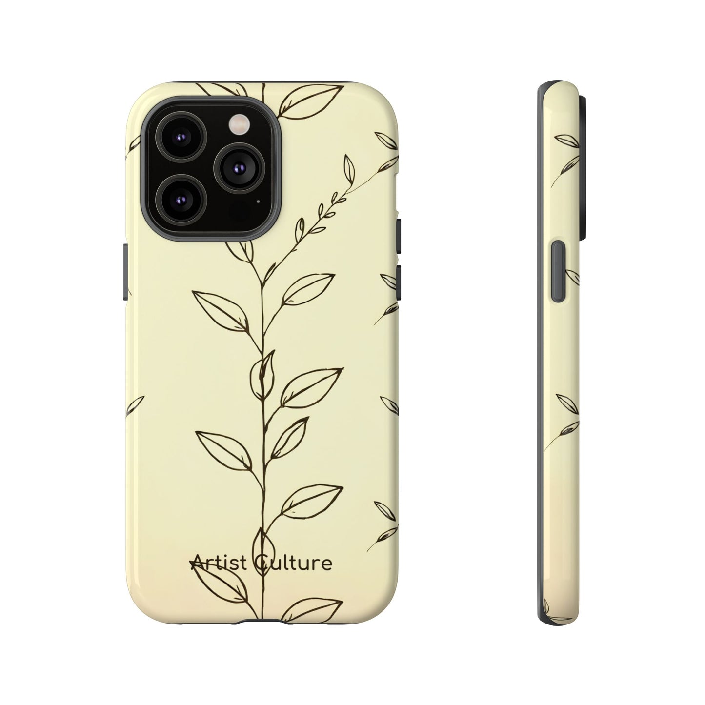 Fine Leaf Protective Tough Phone Case for iPhone®