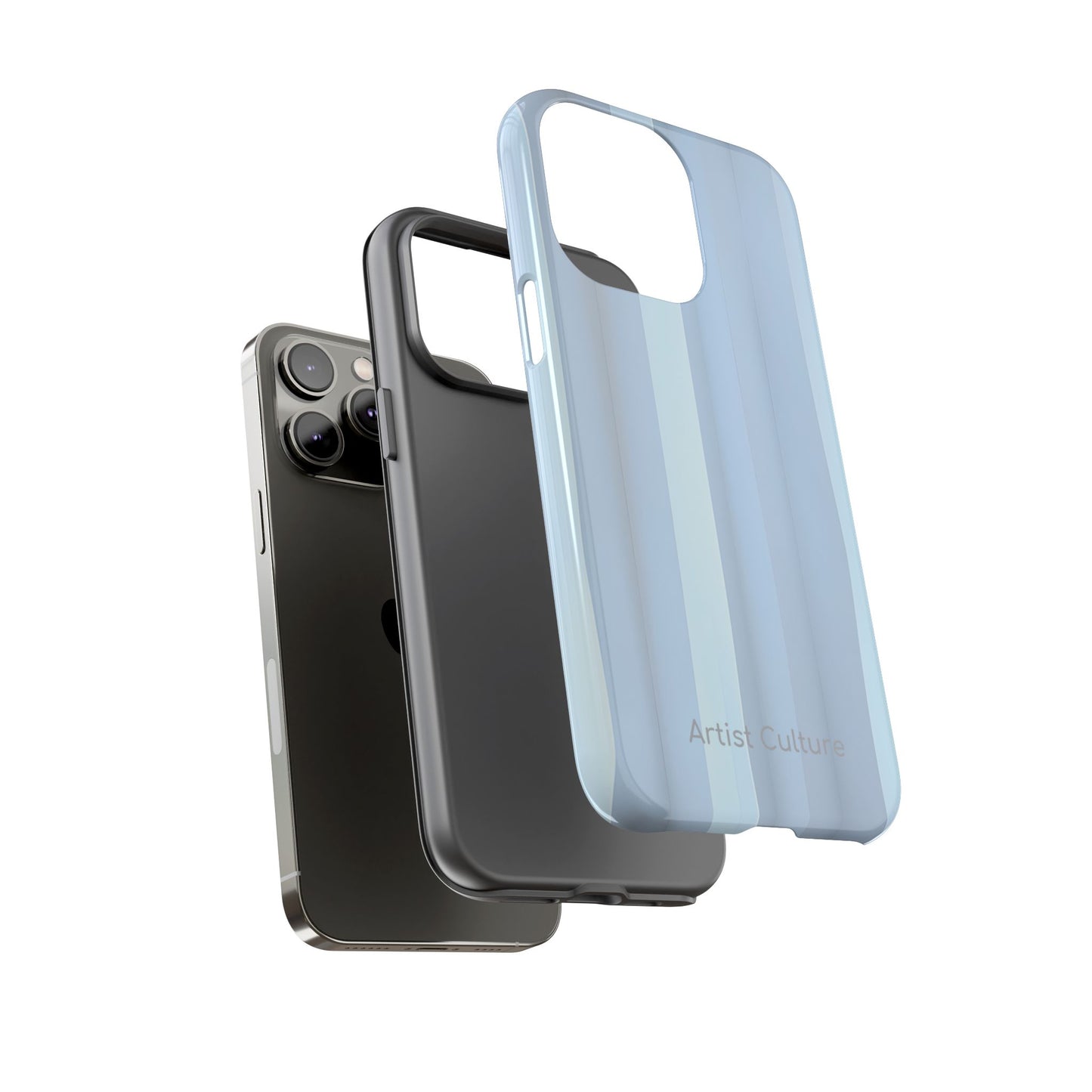 Contrast Blue Protective Tough Phone Case for iPhone®