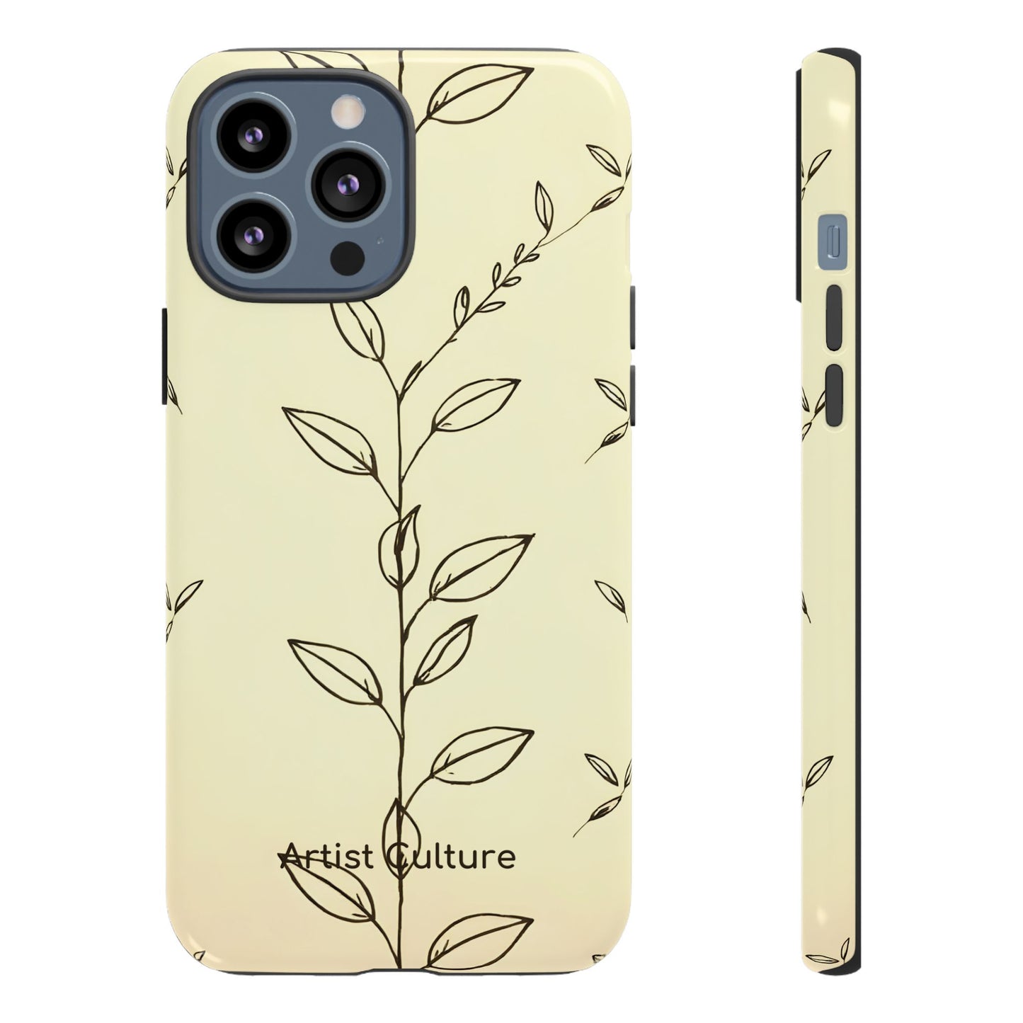 Fine Leaf Protective Tough Phone Case for iPhone®