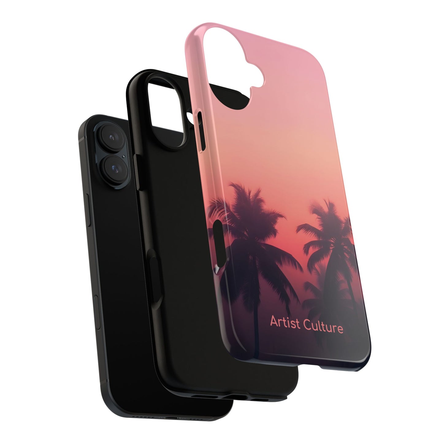 Palm Haze Protective Tough Phone Case for iPhone®