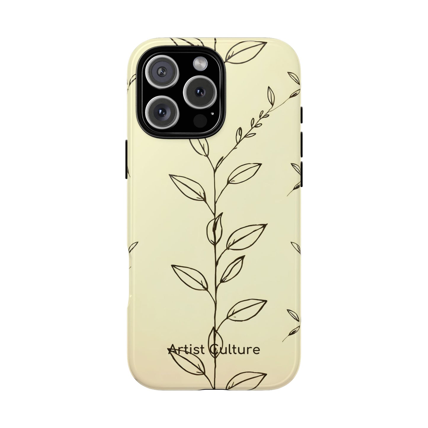 Fine Leaf Protective Tough Phone Case for iPhone®