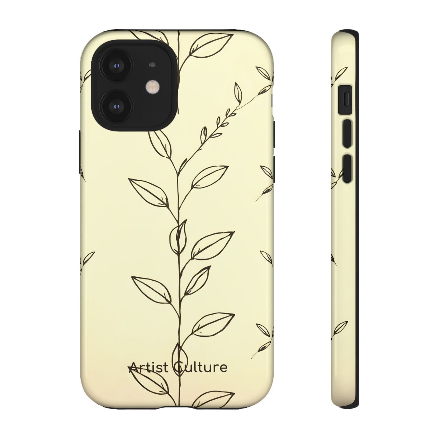 Fine Leaf Protective Tough Phone Case for iPhone®
