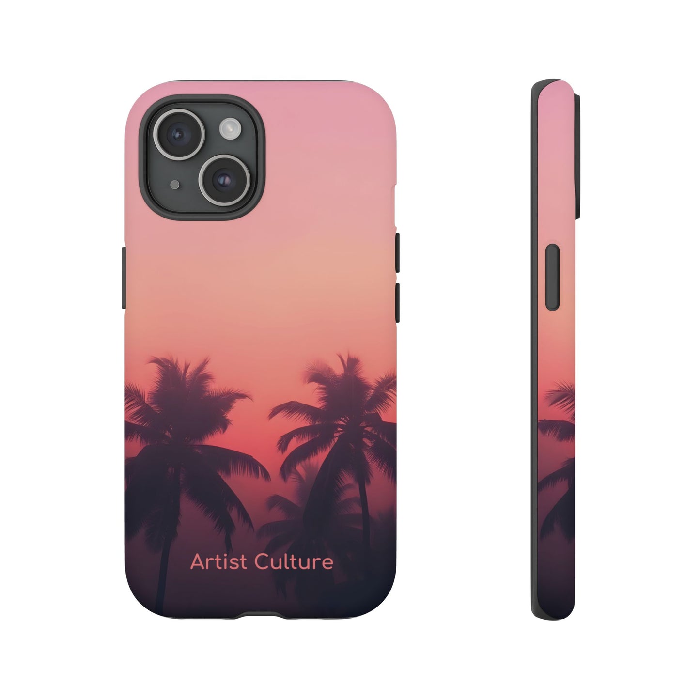 Palm Haze Protective Tough Phone Case for iPhone®