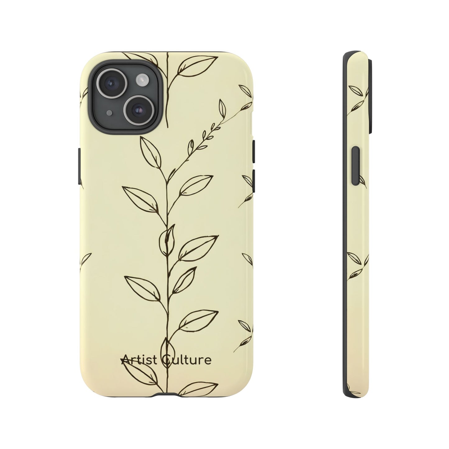 Fine Leaf Protective Tough Phone Case for iPhone®