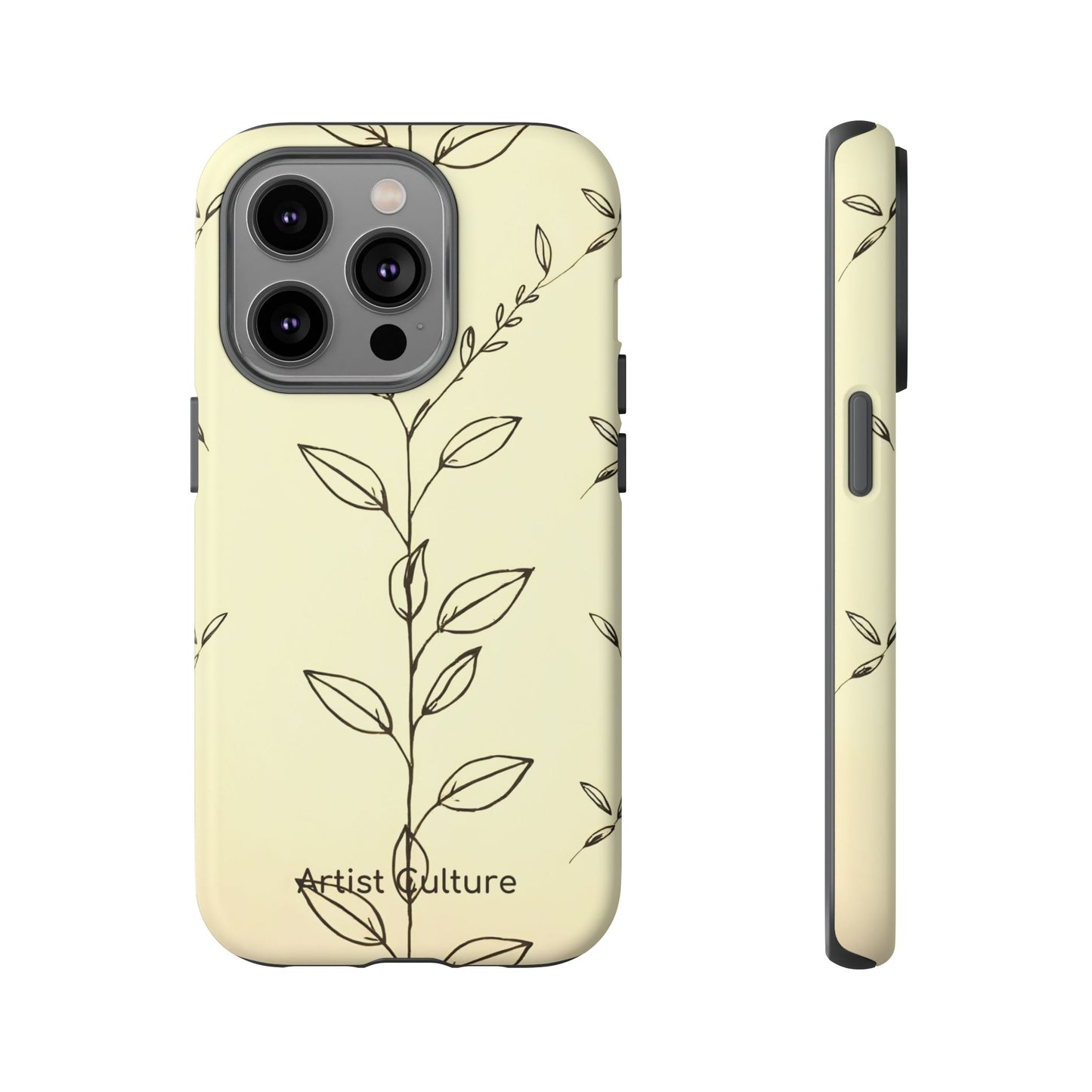 Fine Leaf Protective Tough Phone Case for iPhone®
