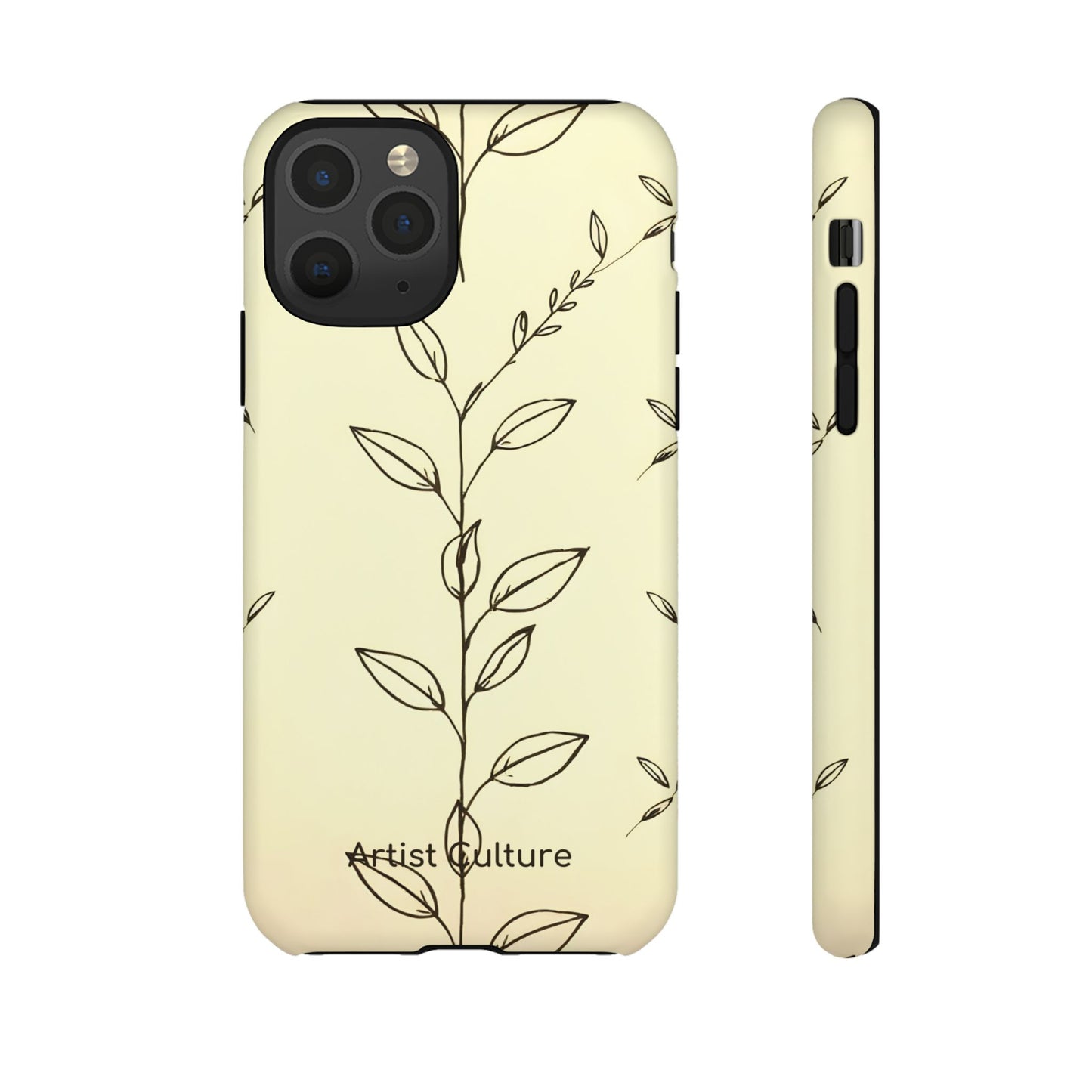 Fine Leaf Protective Tough Phone Case for iPhone®