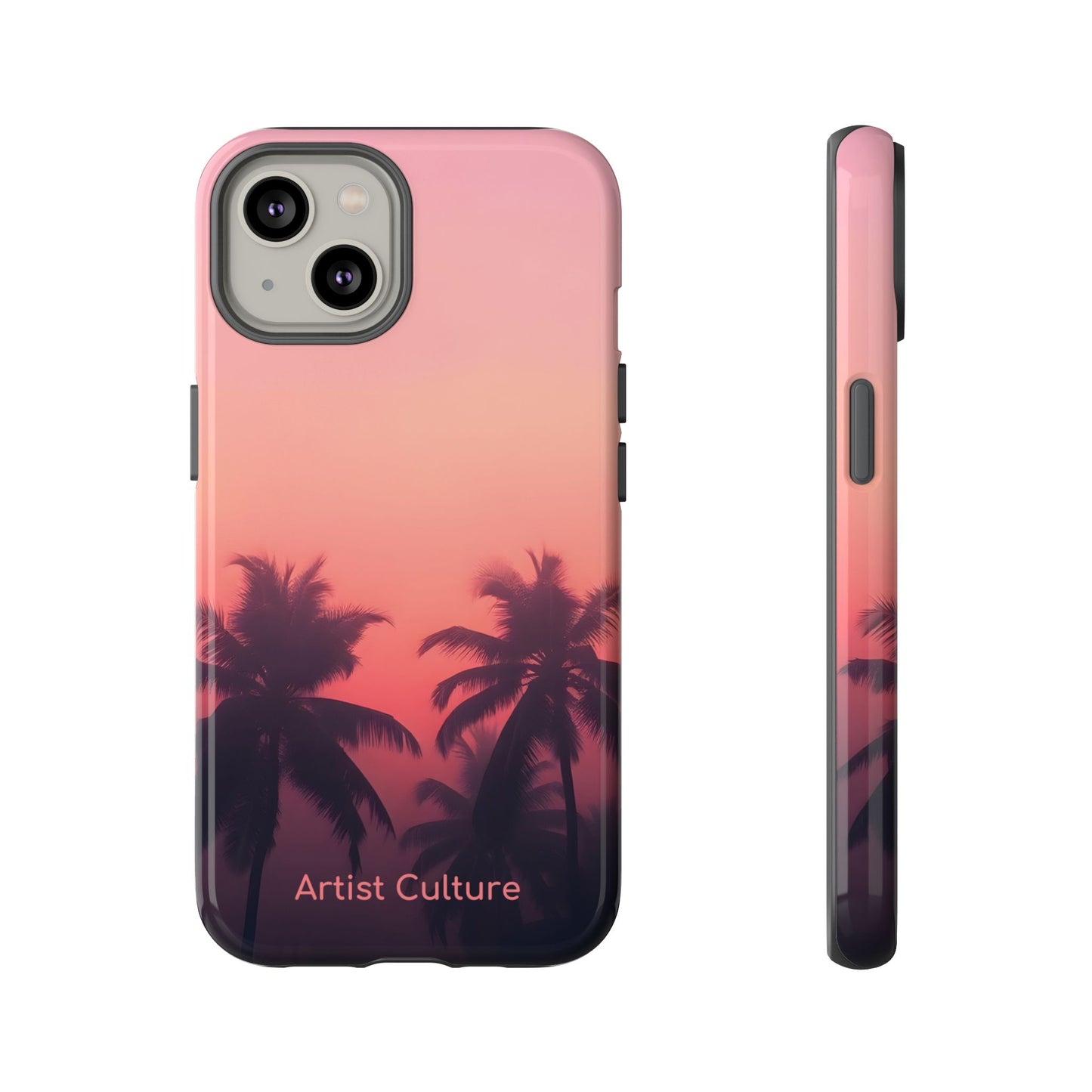 Palm Haze Protective Tough Phone Case for iPhone®