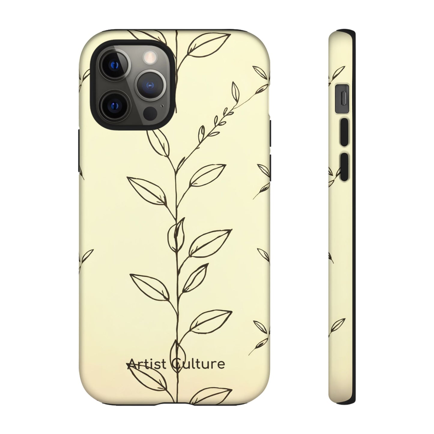 Fine Leaf Protective Tough Phone Case for iPhone®