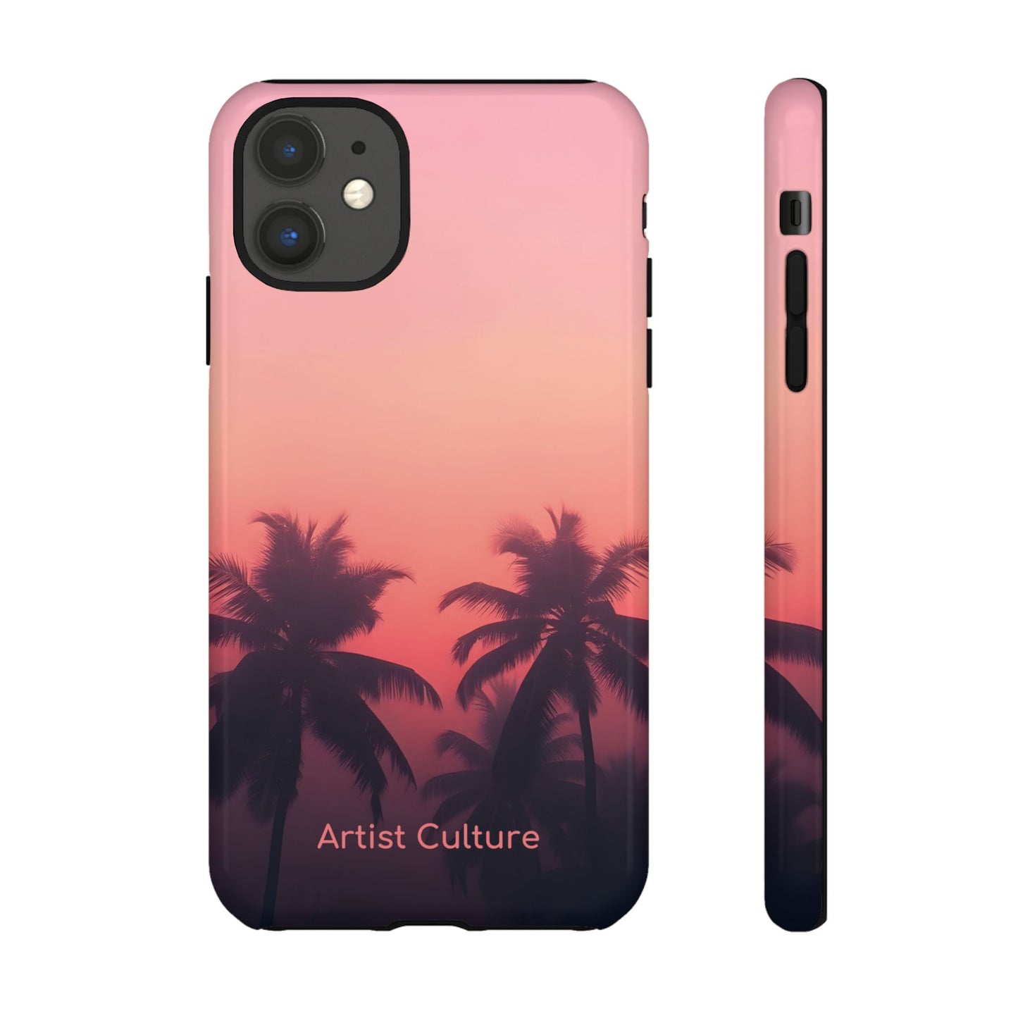 Palm Haze Protective Tough Phone Case for iPhone®