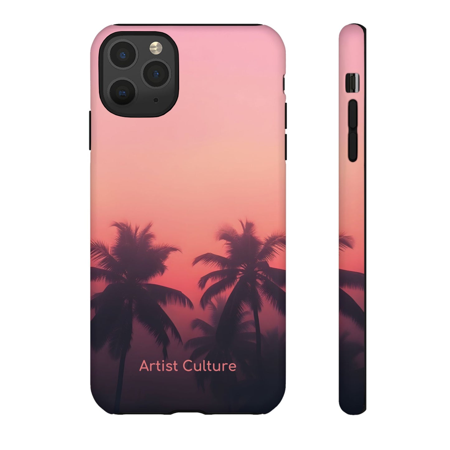 Palm Haze Protective Tough Phone Case for iPhone®
