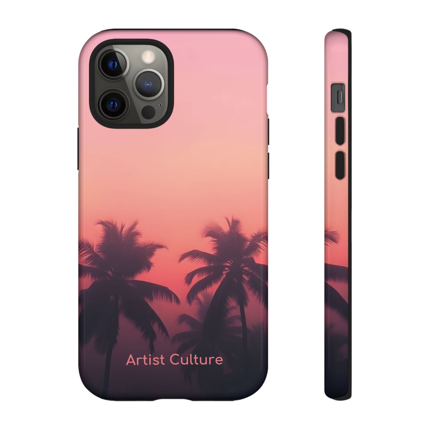 Palm Haze Protective Tough Phone Case for iPhone®