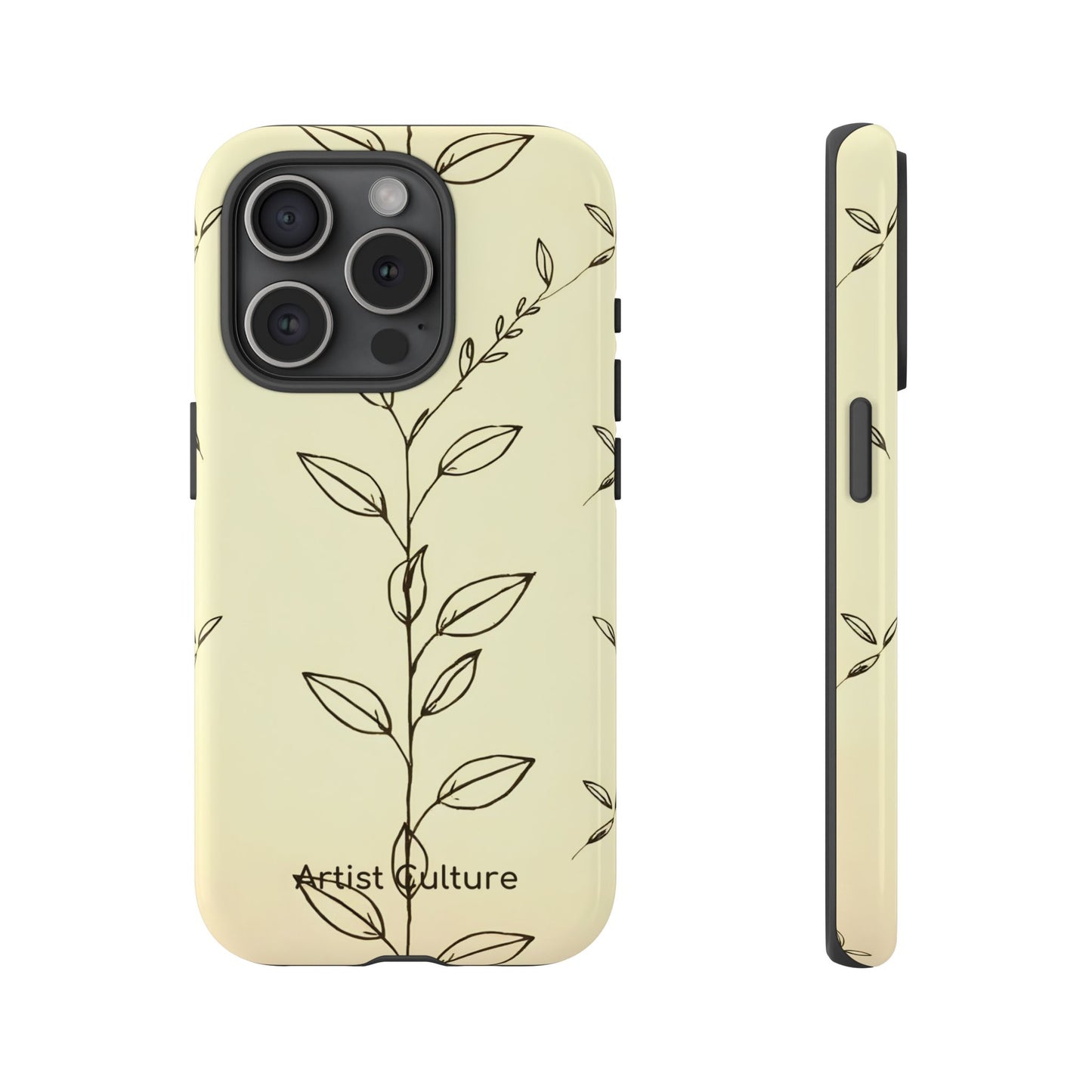 Fine Leaf Protective Tough Phone Case for iPhone®