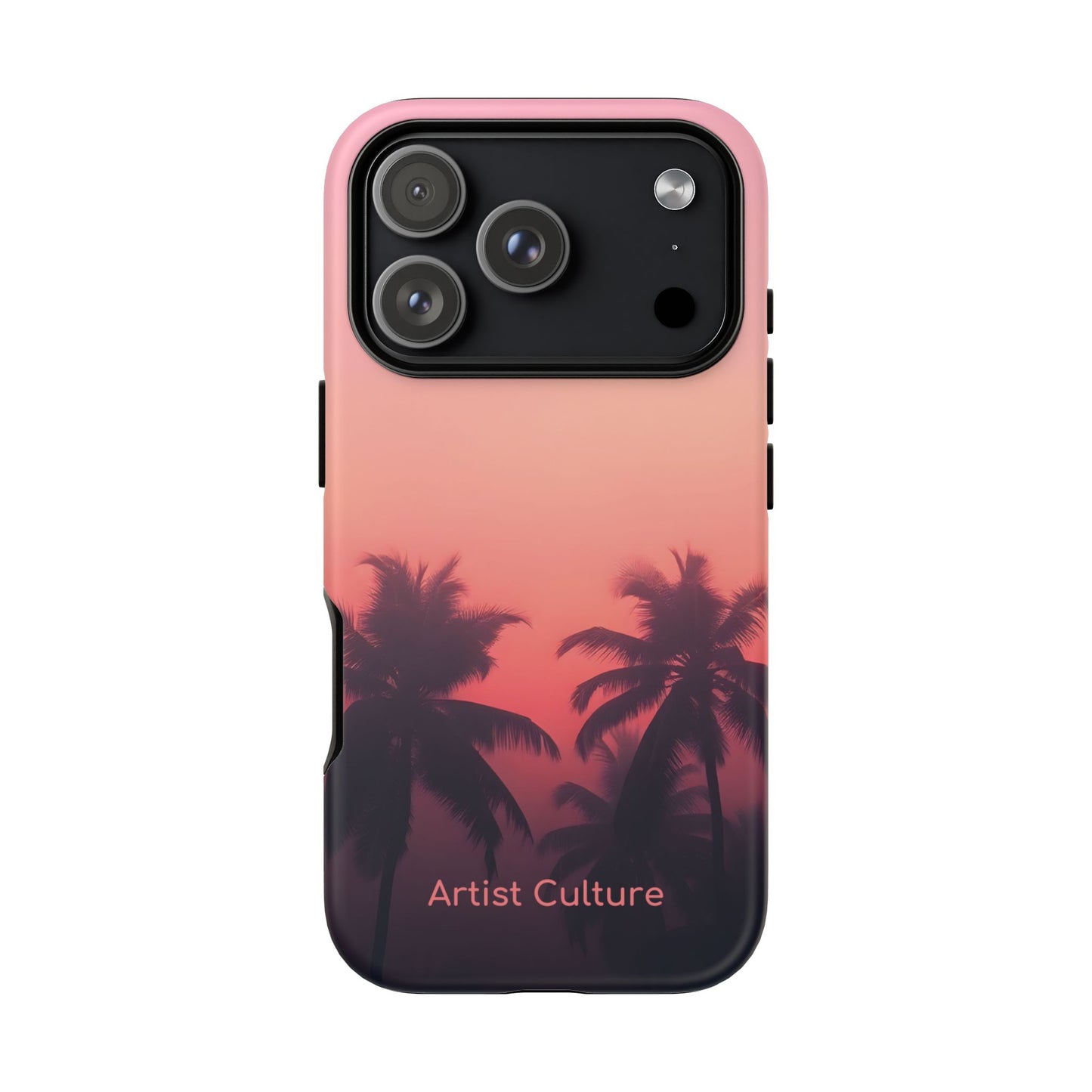 Palm Haze Protective Tough Phone Case for iPhone®