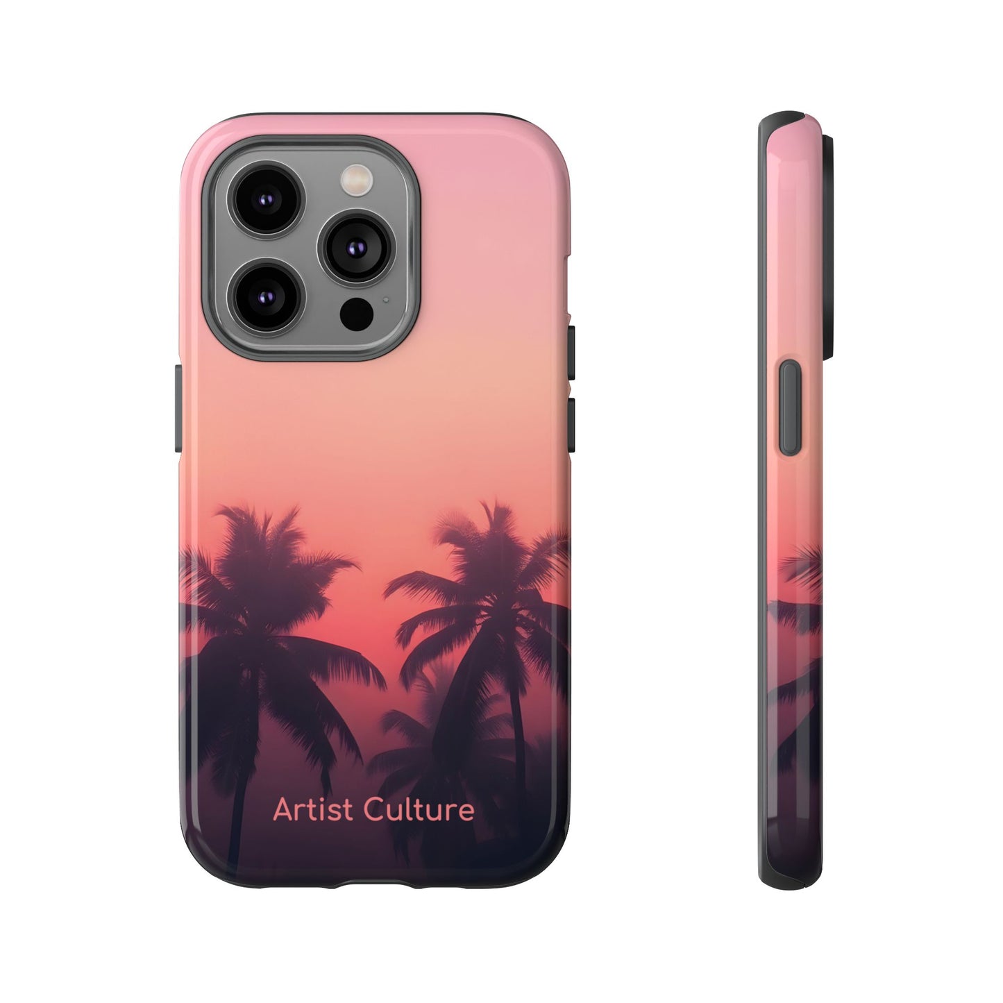 Palm Haze Protective Tough Phone Case for iPhone®