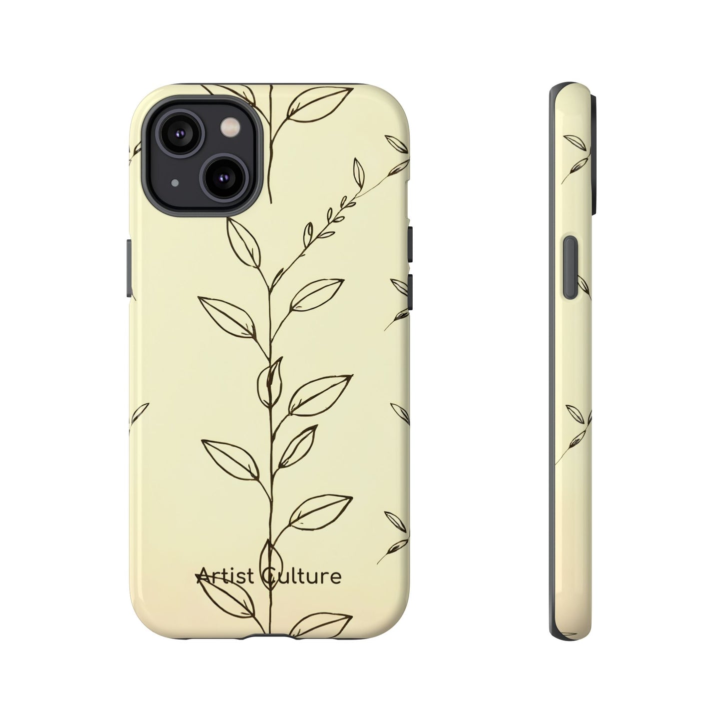 Fine Leaf Protective Tough Phone Case for iPhone®
