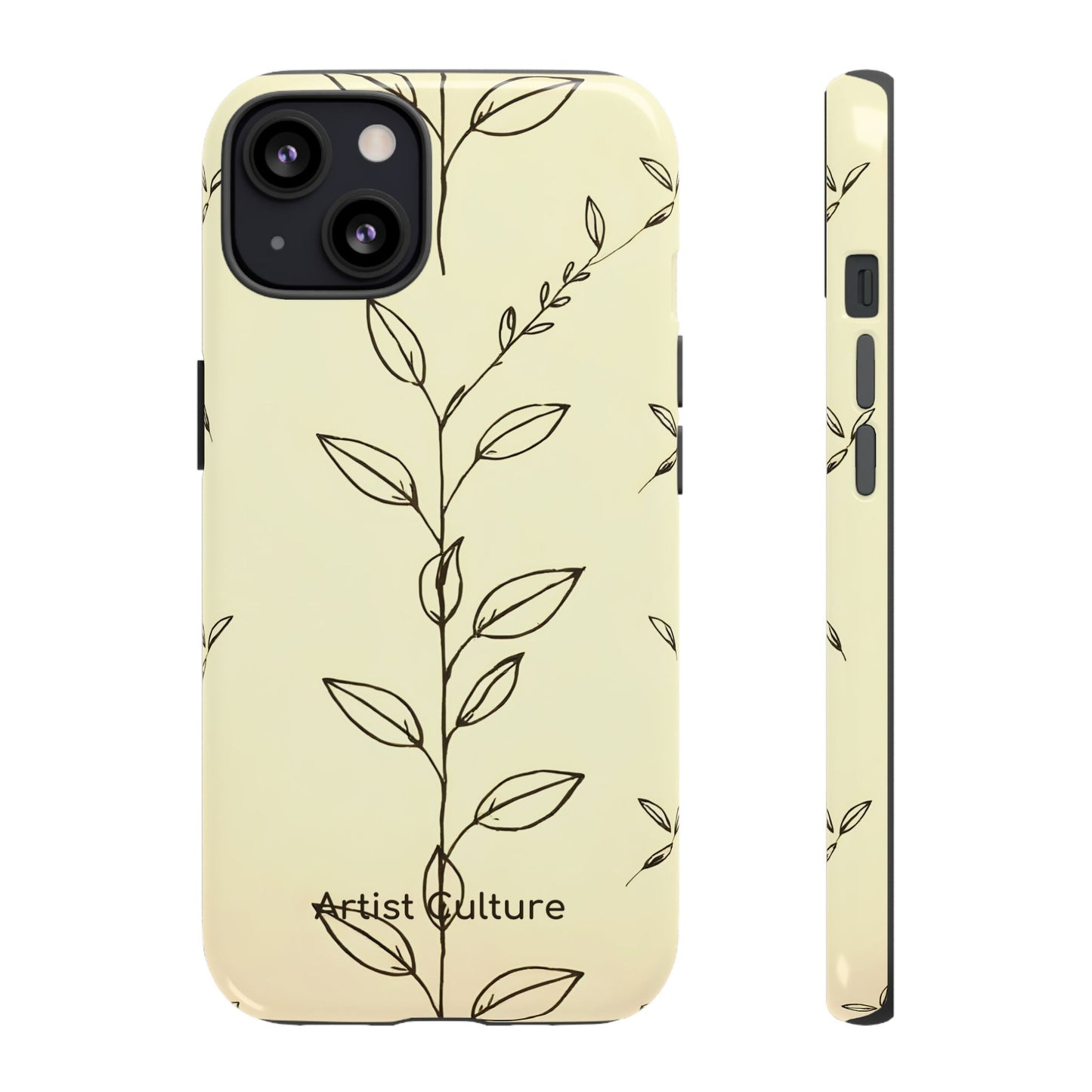 Fine Leaf Protective Tough Phone Case for iPhone®