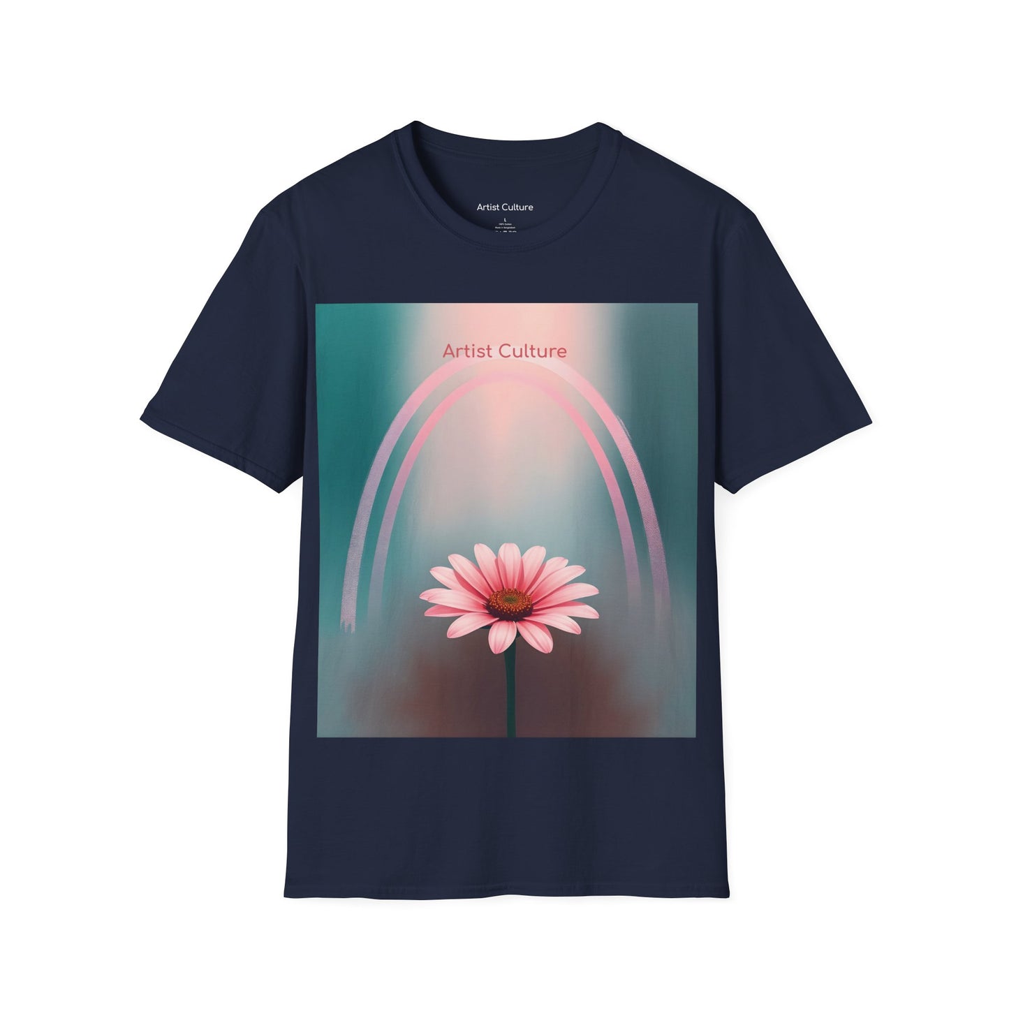 Flower Aura Unisex 100% Cotton T-Shirt