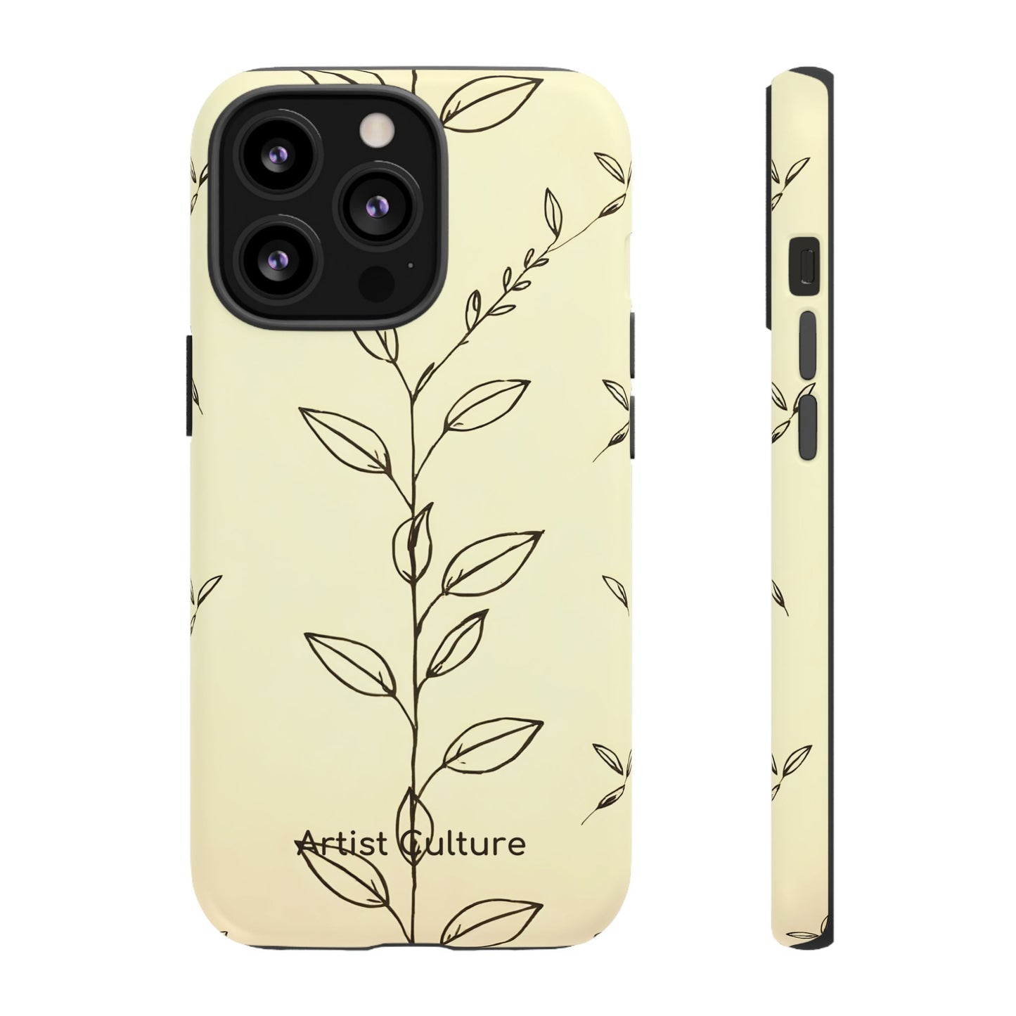 Fine Leaf Protective Tough Phone Case for iPhone®