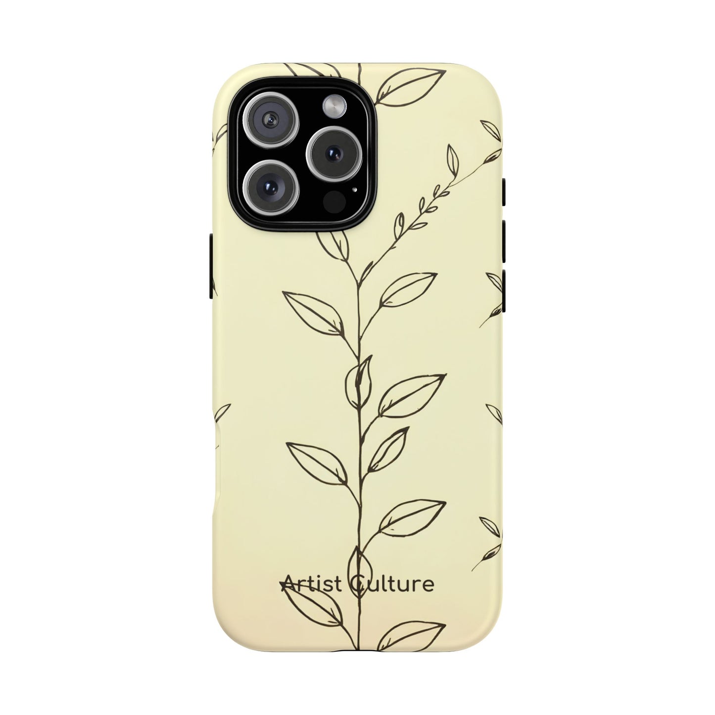 Fine Leaf Protective Tough Phone Case for iPhone®
