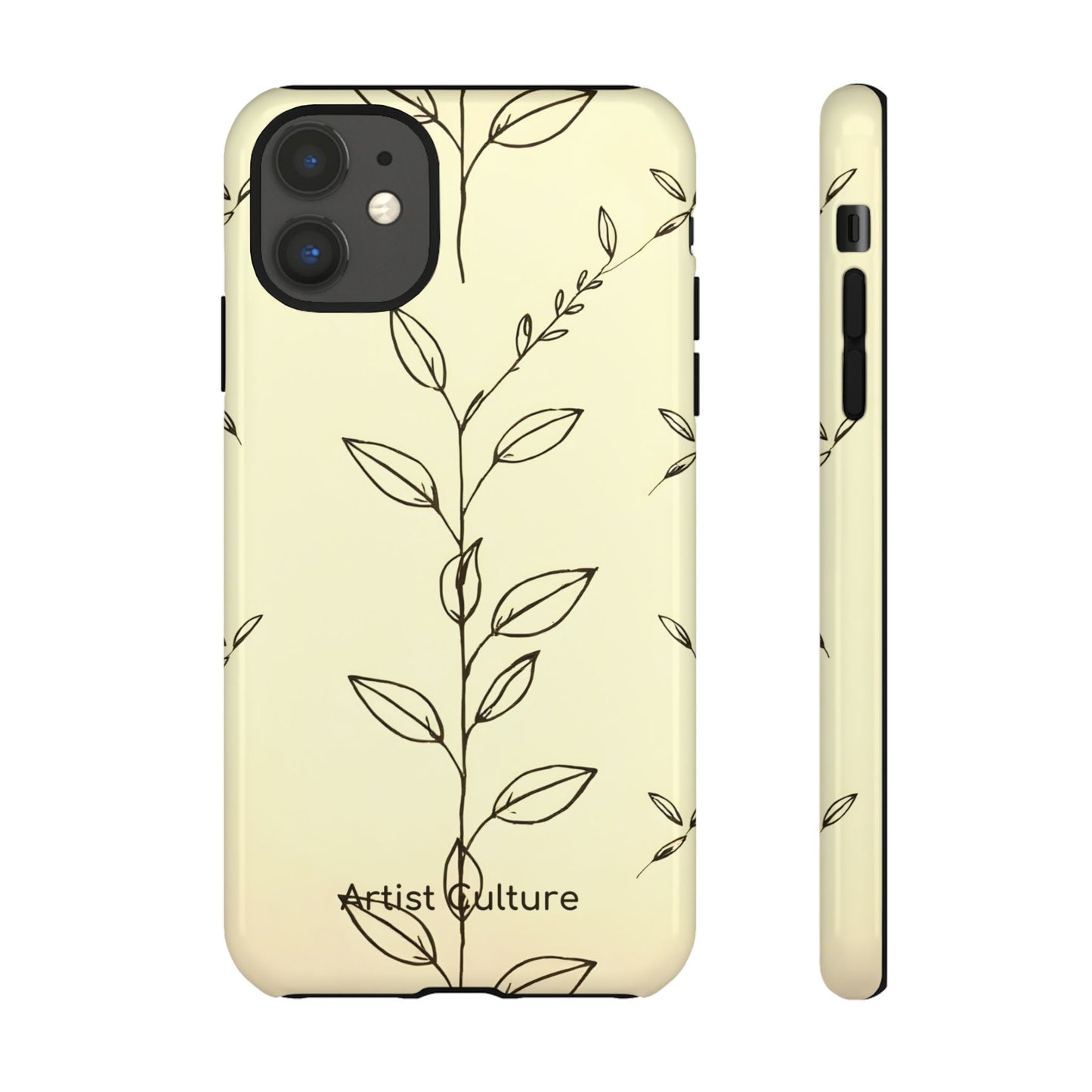 Fine Leaf Protective Tough Phone Case for iPhone®