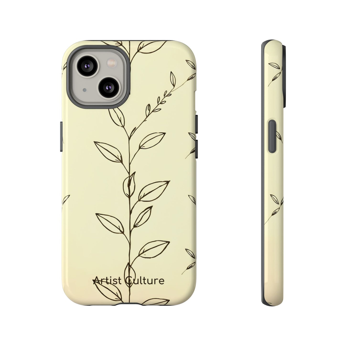Fine Leaf Protective Tough Phone Case for iPhone®