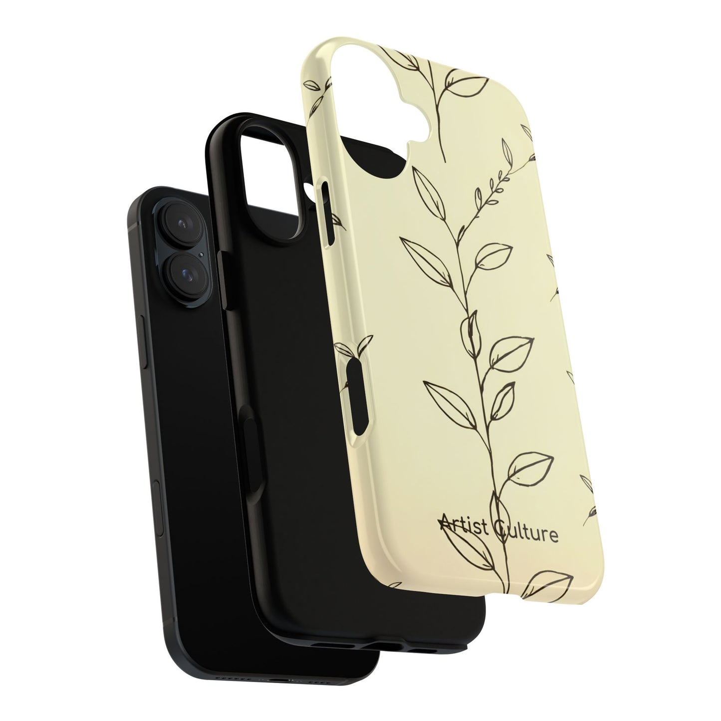 Fine Leaf Protective Tough Phone Case for iPhone®