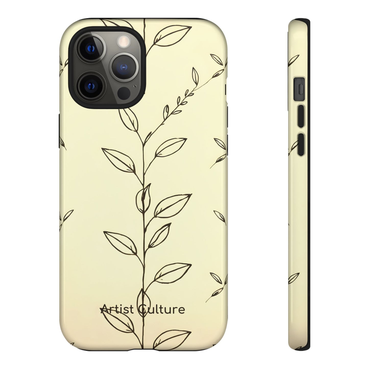 Fine Leaf Protective Tough Phone Case for iPhone®