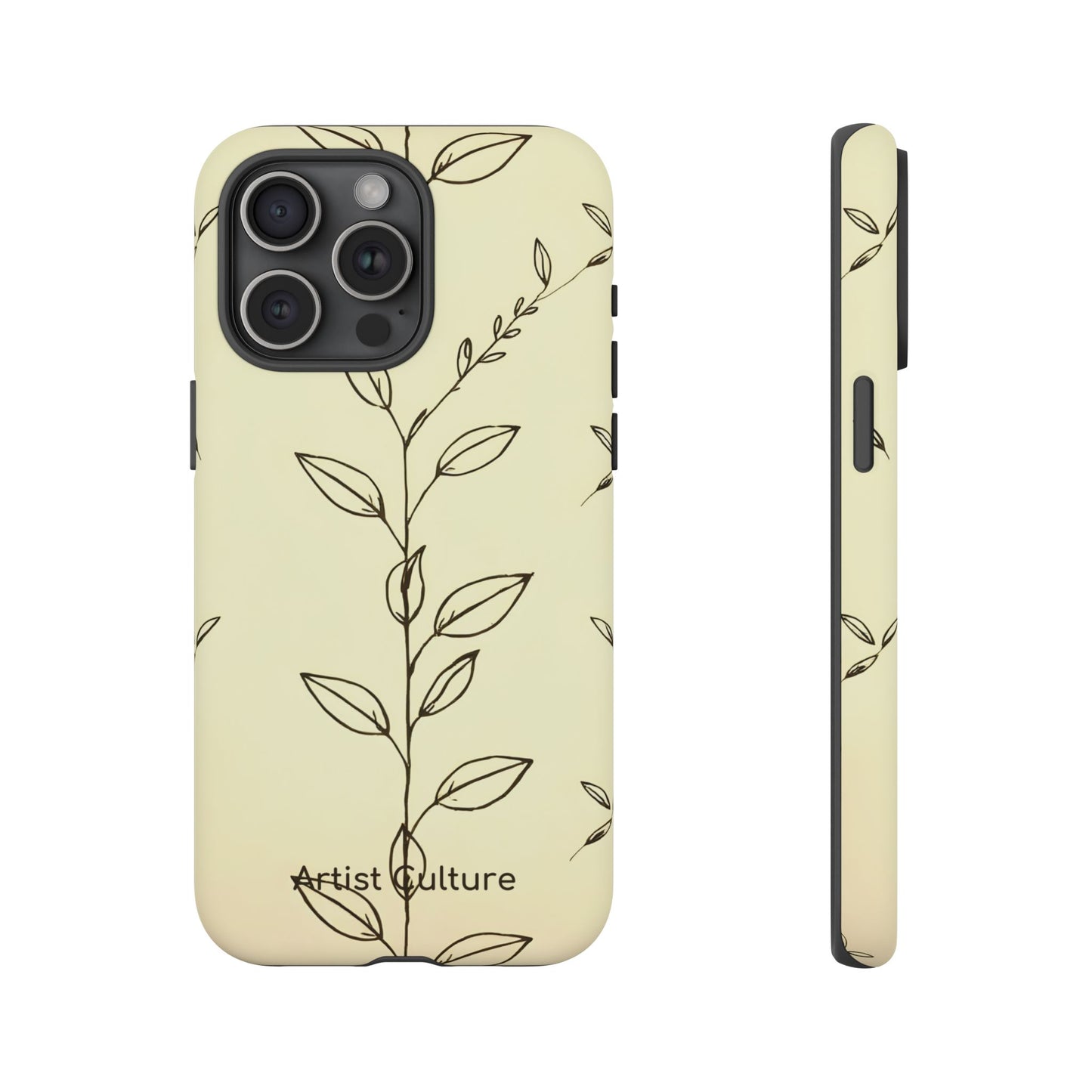 Fine Leaf Protective Tough Phone Case for iPhone®