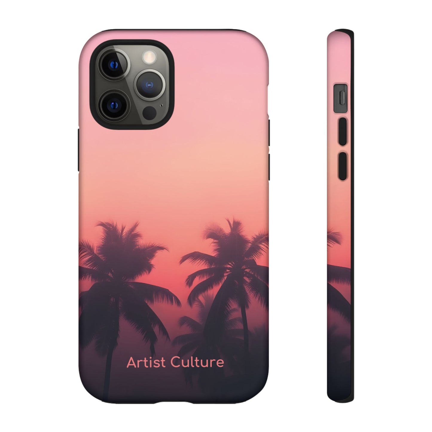 Palm Haze Protective Tough Phone Case for iPhone®