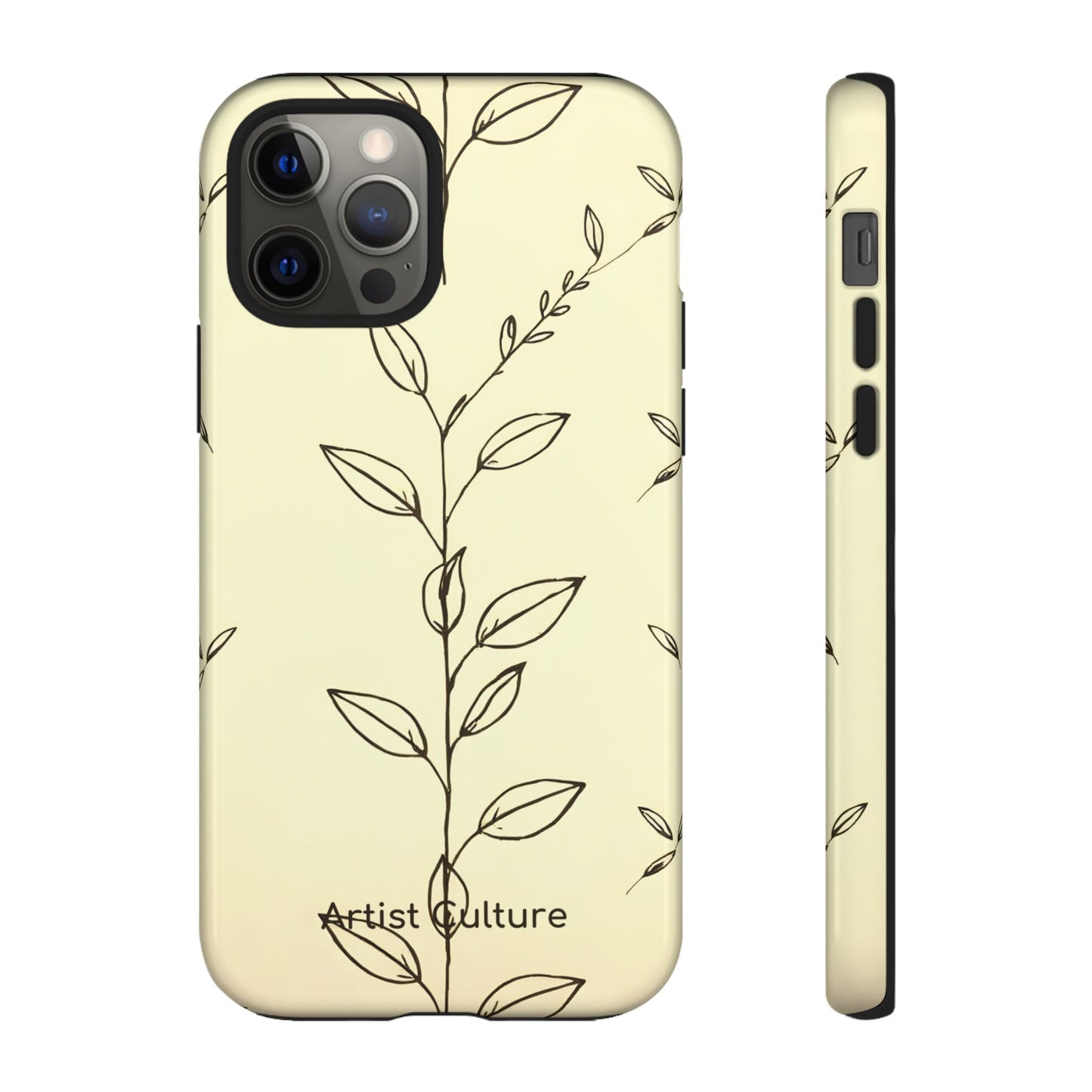 Fine Leaf Protective Tough Phone Case for iPhone®