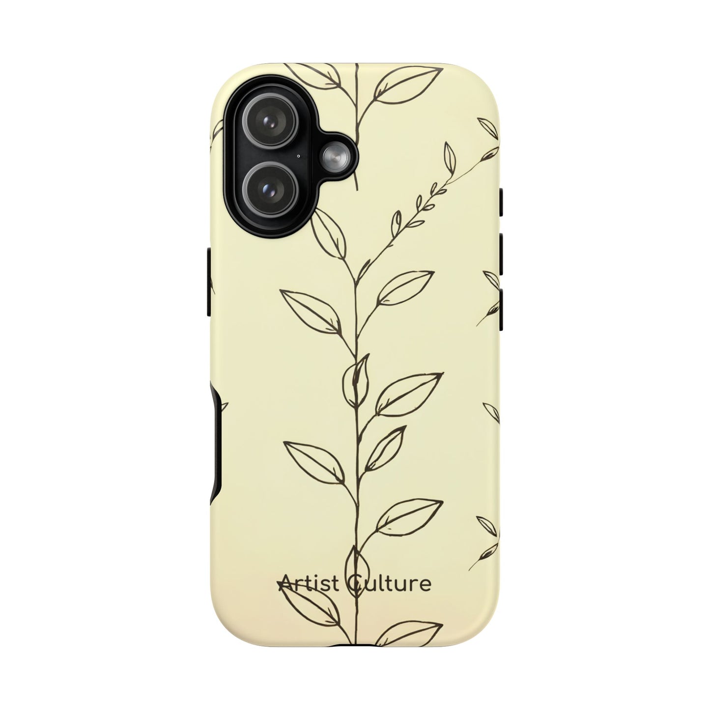 Fine Leaf Protective Tough Phone Case for iPhone®