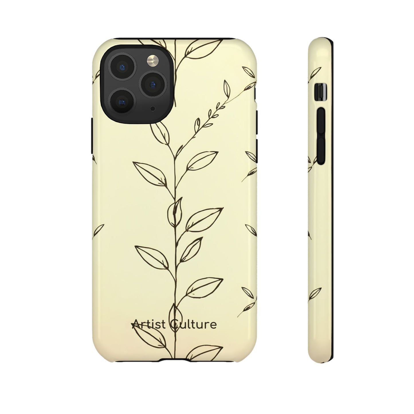 Fine Leaf Protective Tough Phone Case for iPhone®